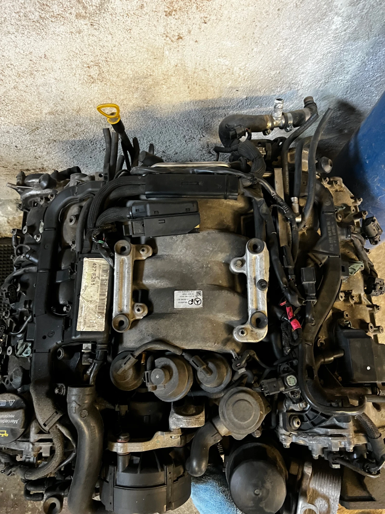 Двигател на части за Mercedes CLS 350 W219 , снимка 8 - Части - 54494808