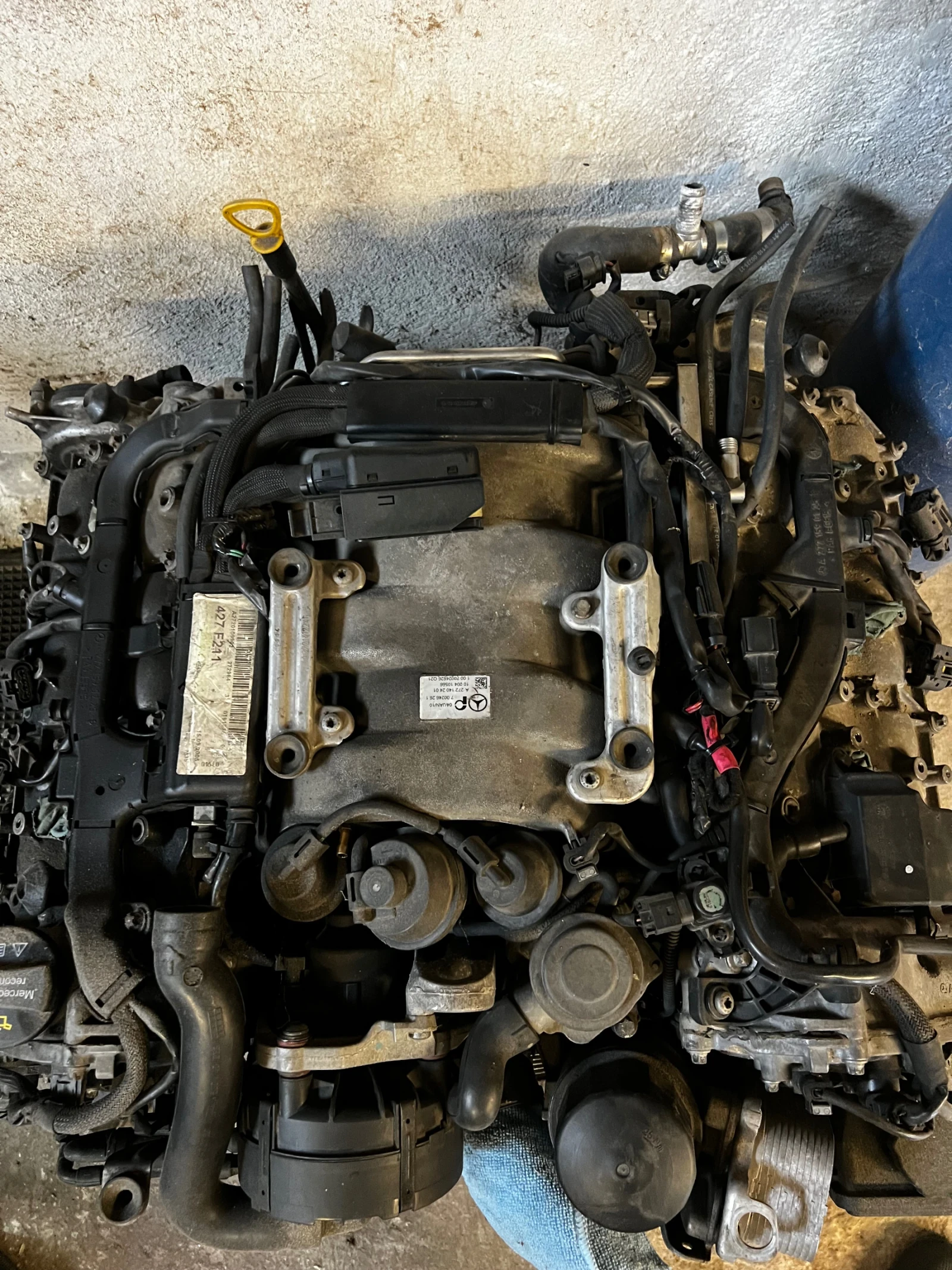Двигател на части за Mercedes CLS 350 W219 , снимка 7 - Части - 54494808
