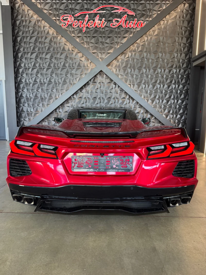 Chevrolet Corvette C8 STINGRAY COUPE * FULL Екстри * HEAD UP * BOSE *, снимка 4 - Автомобили и джипове - 50842130