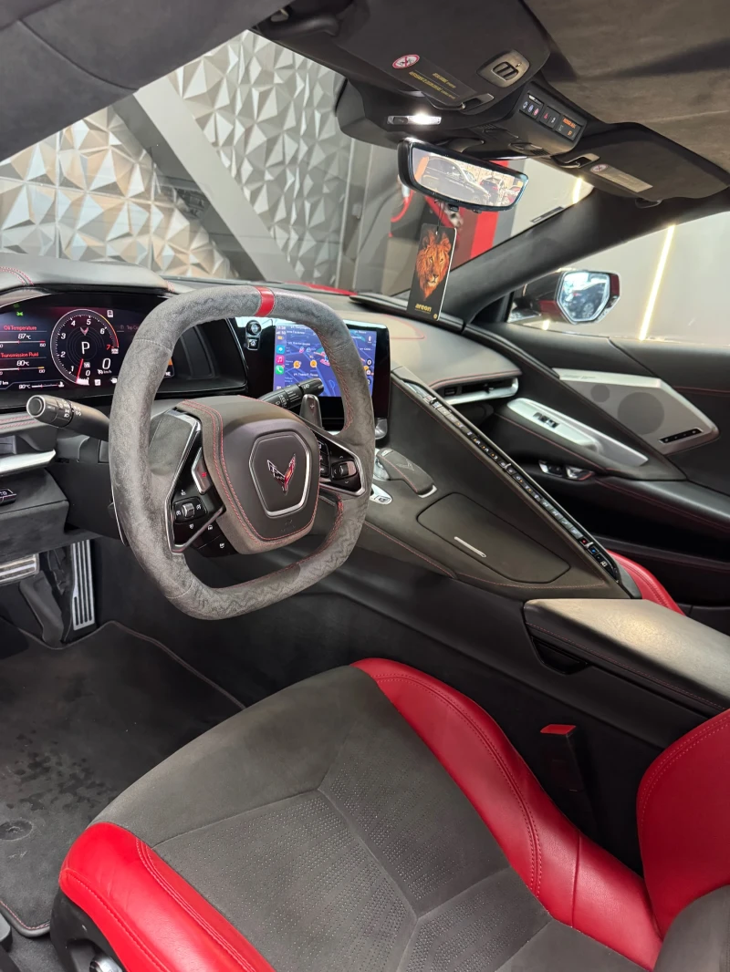 Chevrolet Corvette C8 STINGRAY COUPE * FULL Екстри * HEAD UP * BOSE *, снимка 5 - Автомобили и джипове - 50842130