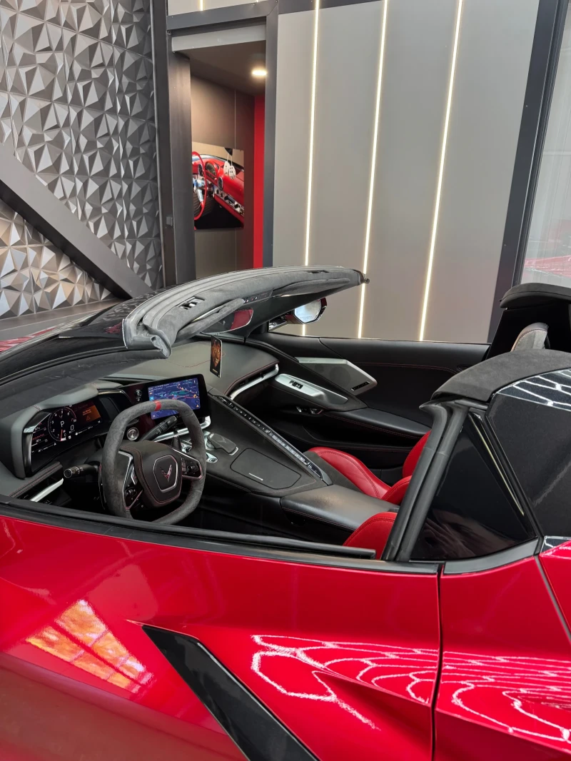 Chevrolet Corvette C8 STINGRAY COUPE * FULL Екстри * HEAD UP * BOSE *, снимка 14 - Автомобили и джипове - 50842130