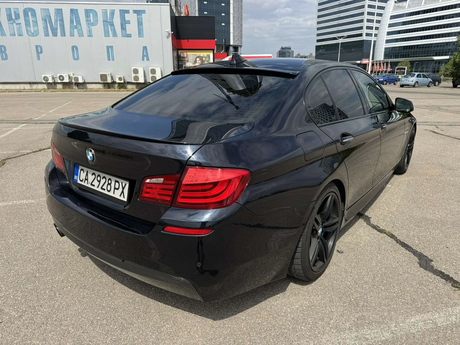 BMW 530 D Задно, Сменени вериги, M pack, HUD, SoftClose,   - изображение 8