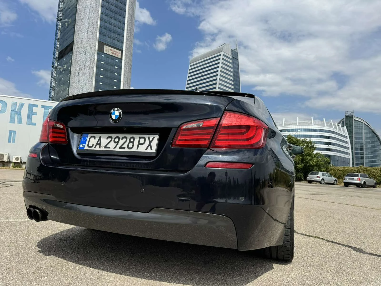 BMW 530 D Задно, Сменени вериги, M pack, HUD, SoftClose,   - изображение 3