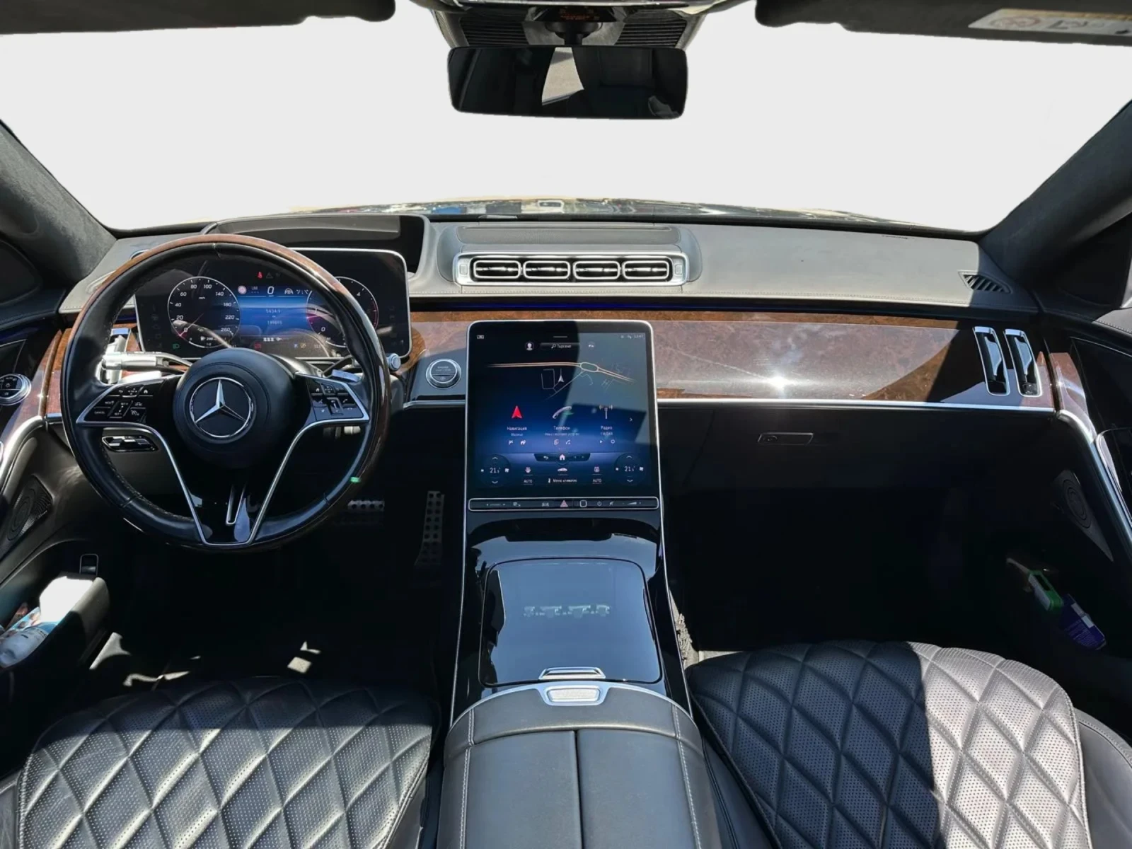 Mercedes-Benz S 400 ОЧАКВАН ВНОС Mercedes S400d Long* AMG* 3xTV - изображение 8