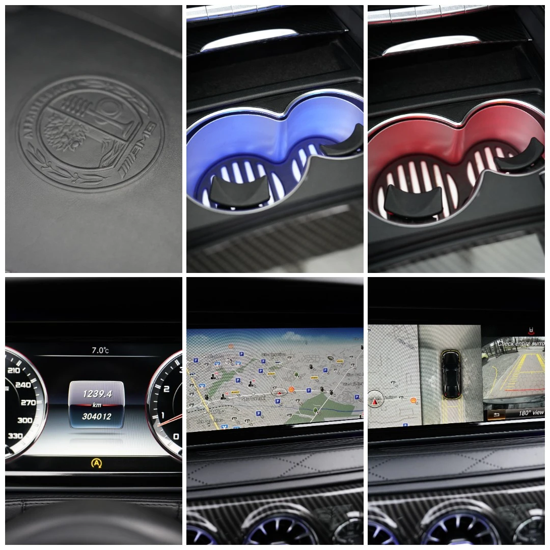 Mercedes-Benz S 63 AMG Long 4Matic BRABUS Optic, снимка 13 - Автомобили и джипове - 53593865