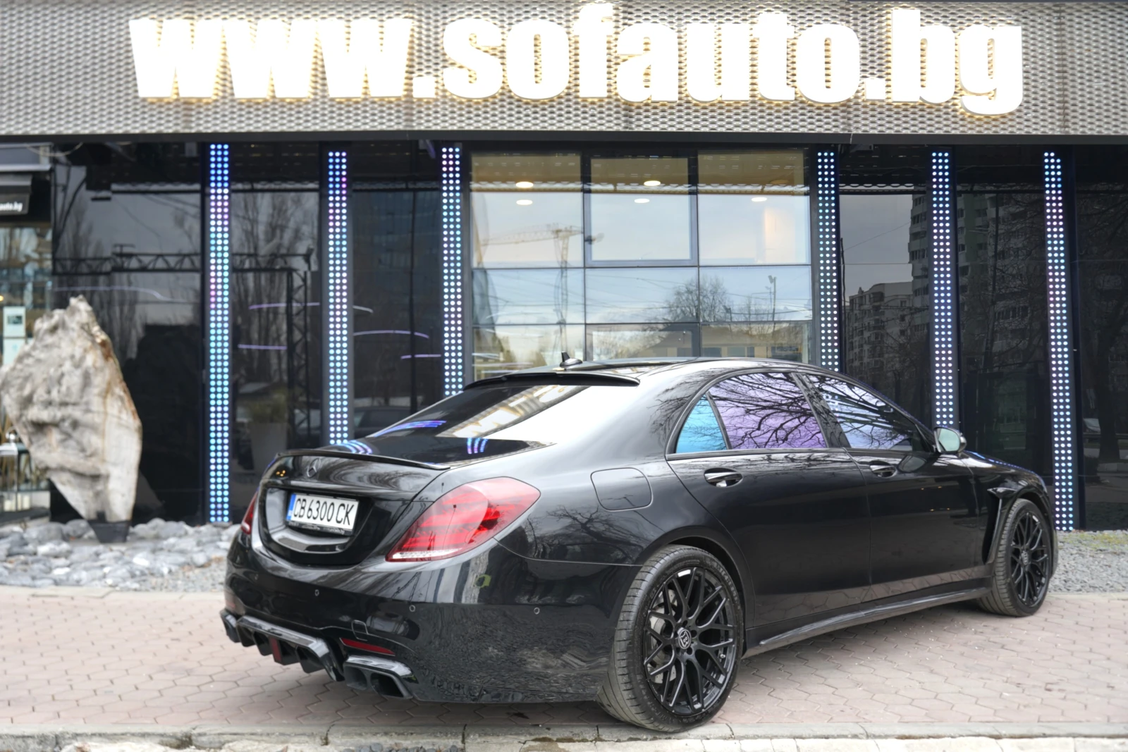 Mercedes-Benz S 63 AMG Long 4Matic BRABUS Optic, снимка 6 - Автомобили и джипове - 53593865