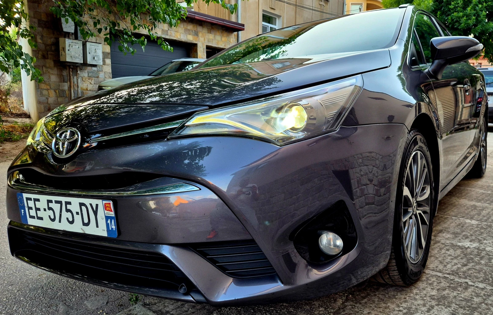 Toyota Avensis 2.0d4d-EXCLUSIVE-LUXверига-нави-6скорости-japan, снимка 5 - Автомобили и джипове - 54683965