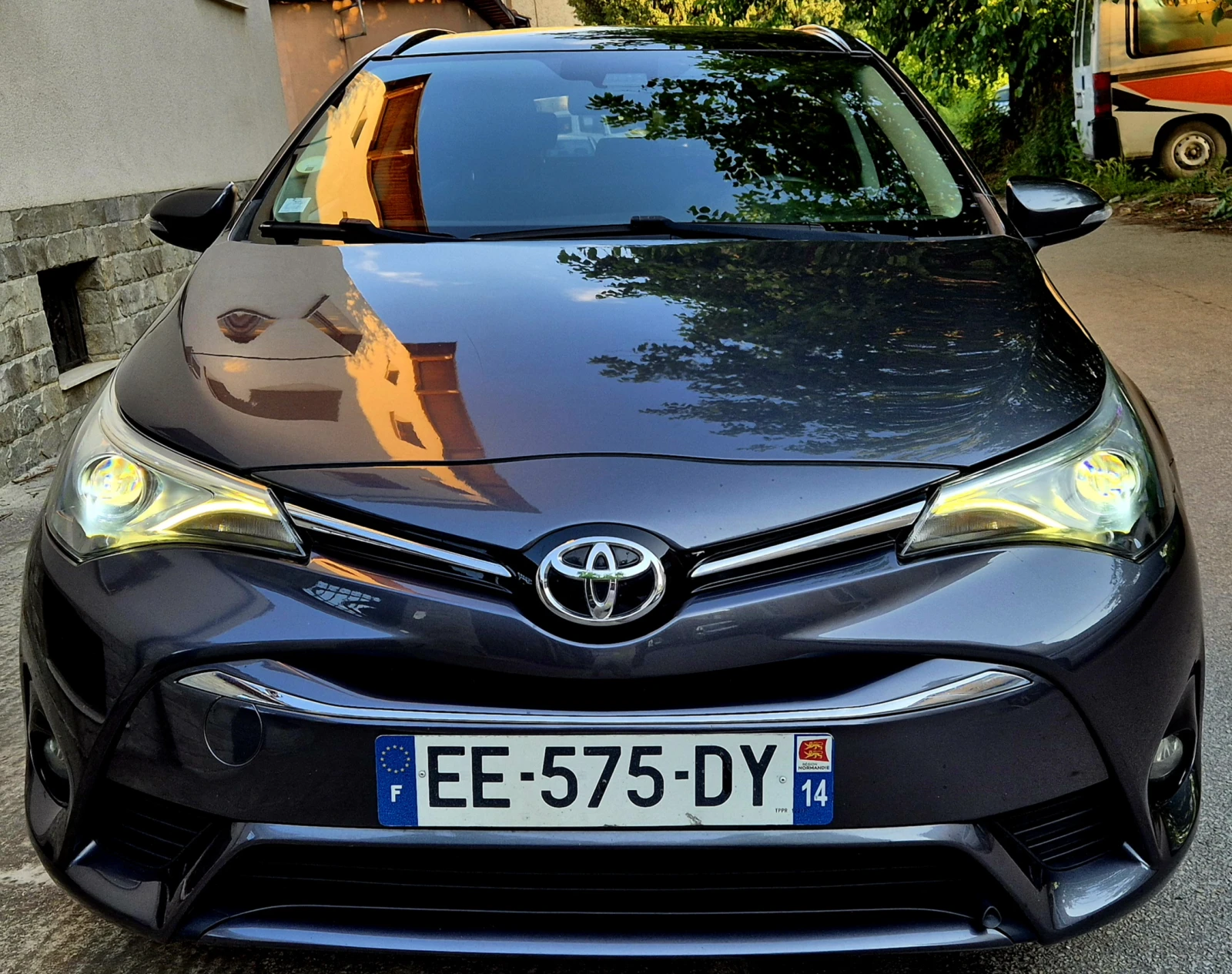 Toyota Avensis 2.0d4d-EXCLUSIVE-LUXверига-нави-6скорости-japan, снимка 11 - Автомобили и джипове - 54683965