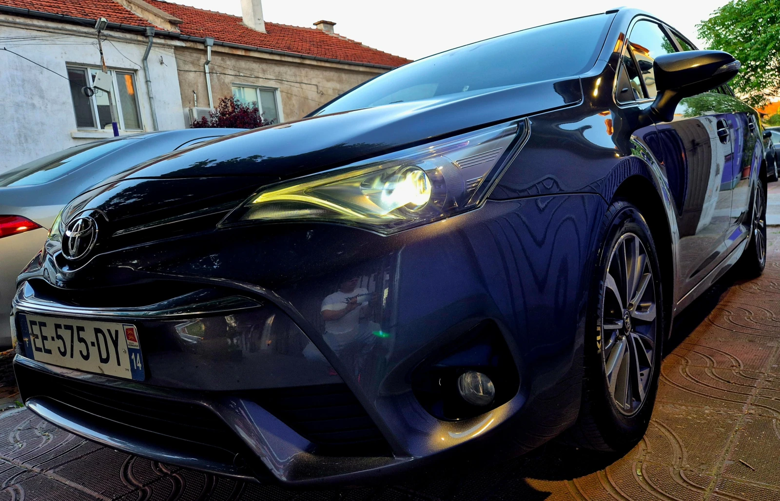 Toyota Avensis 2.0d4d-EXCLUSIVE-LUXверига-нави-6скорости-japan, снимка 7 - Автомобили и джипове - 54683965