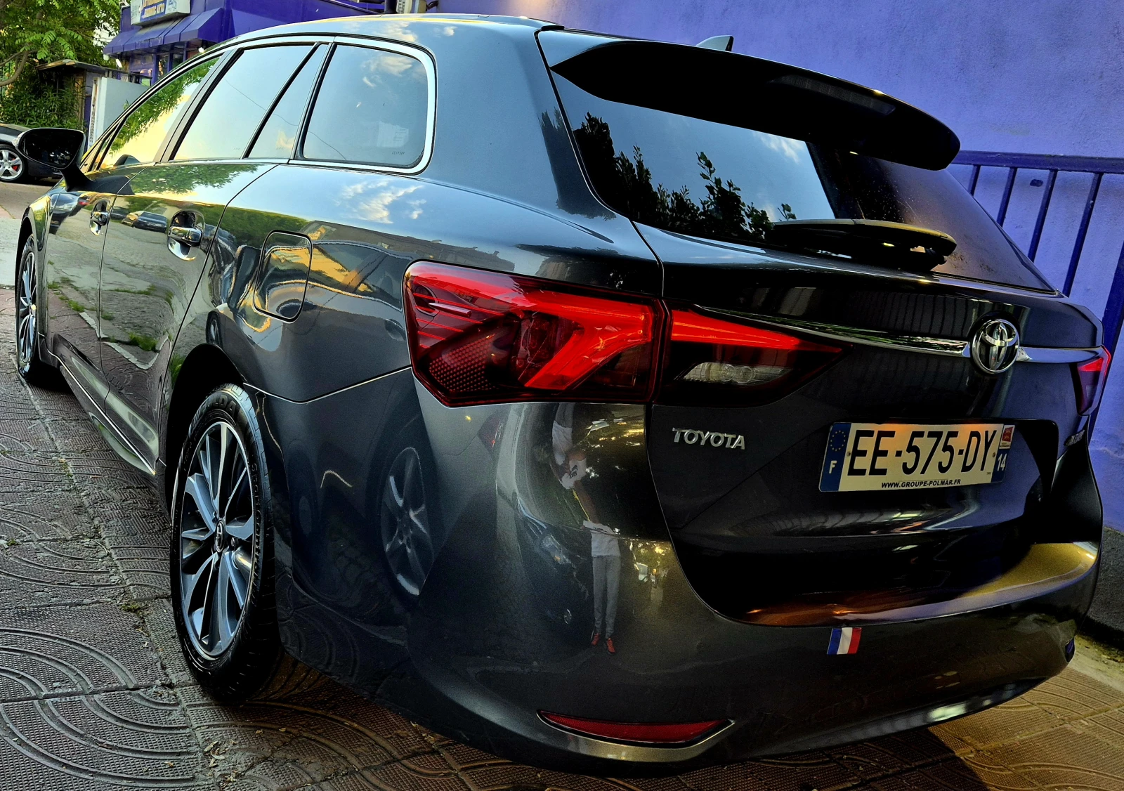 Toyota Avensis 2.0d4d-EXCLUSIVE-LUXверига-нави-6скорости-japan, снимка 10 - Автомобили и джипове - 54683965