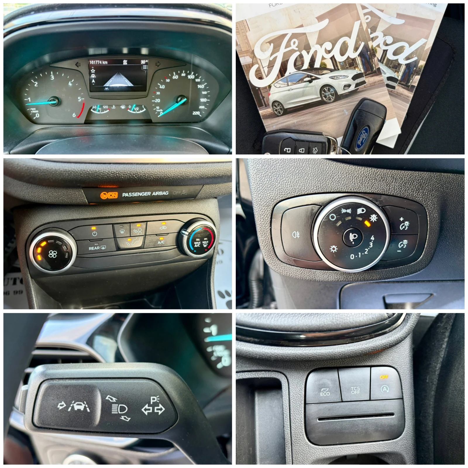 Ford Fiesta 1.5d NAVI CARPLAY EURO 6 , снимка 16 - Автомобили и джипове - 55204045