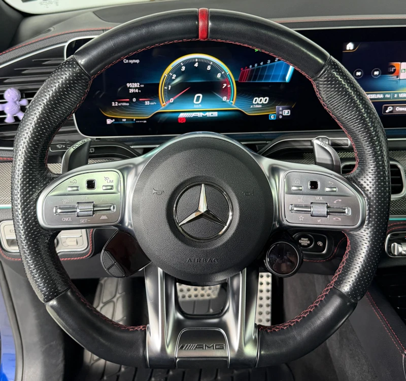 Mercedes-Benz GLE 53 4MATIC + * Carbon* Burmester* Pano* Keyless* Night, снимка 12 - Автомобили и джипове - 53364793