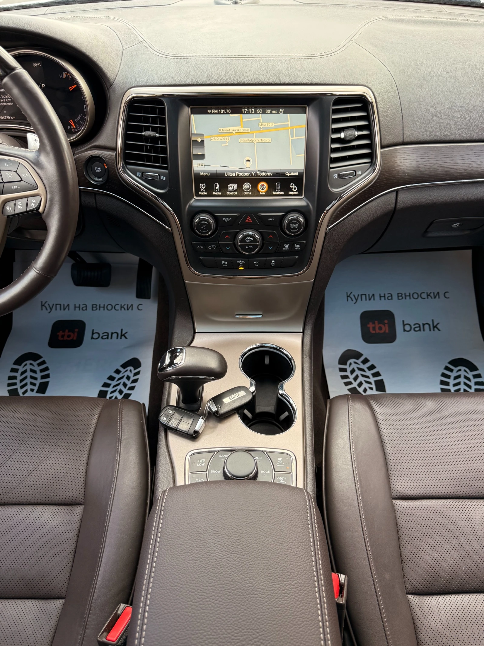 Jeep Grand cherokee 3.0 CRDI* SUMMIT* FULL* ОБДУХВАНЕ/ПОДГРЕВ*  - изображение 10