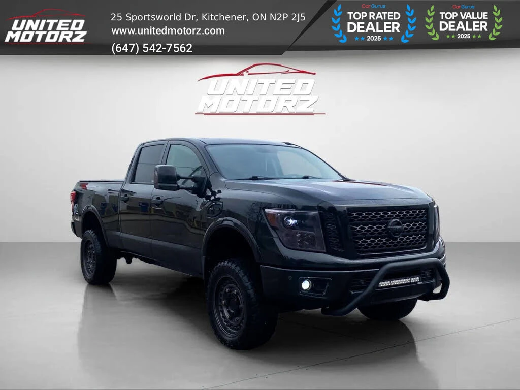 Nissan Titan crew cab XD PRO-4X* КОЖА* ПОДГРЕВ* 360 КАМЕРИ* МЪРТВА ТОЧКА, снимка 2 - Автомобили и джипове - 54265618