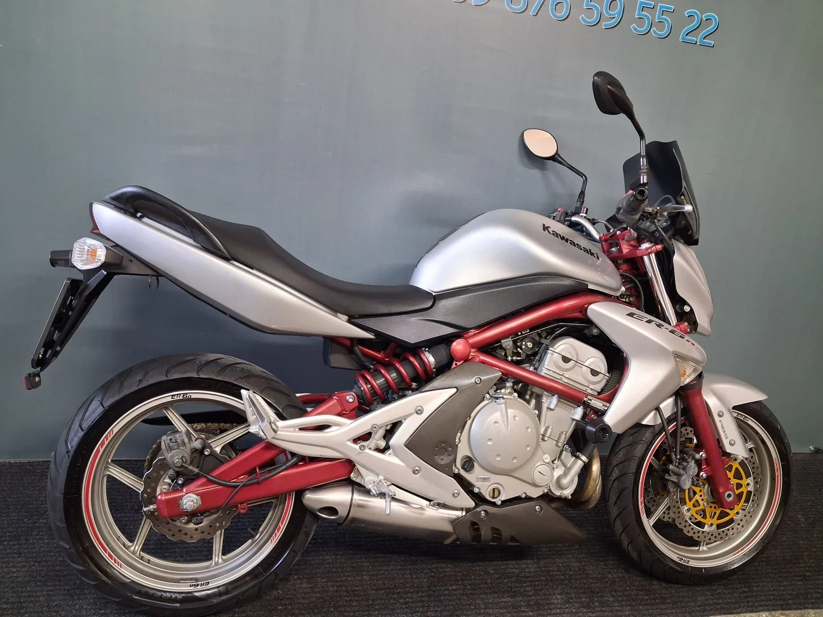 Kawasaki ER 6N ABS, снимка 4 - Мотоциклети и мототехника - 54704278