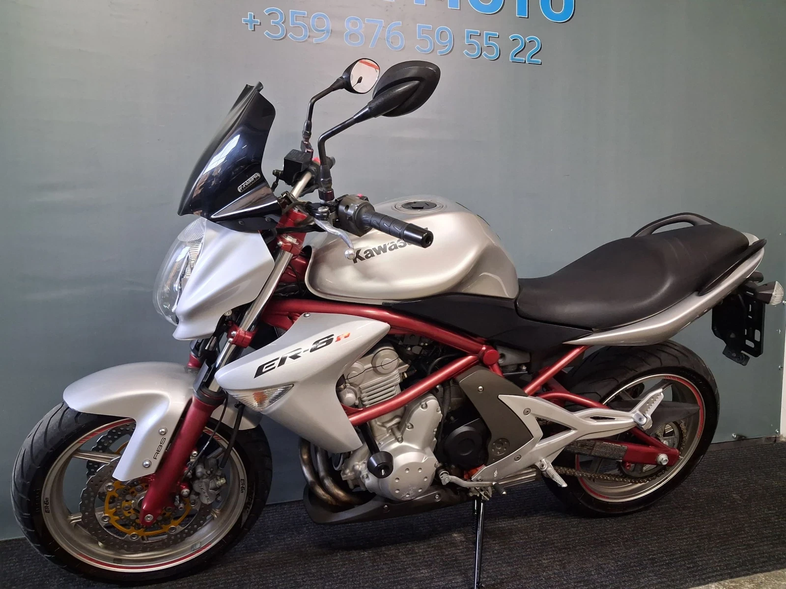 Kawasaki ER 6N ABS, снимка 9 - Мотоциклети и мототехника - 54704278