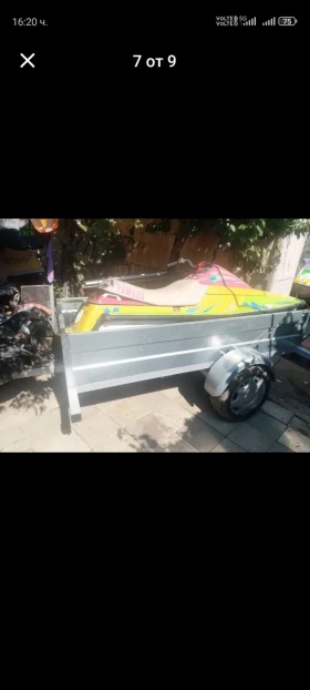 За автомобил Hofman Самосвално платформа колесар, снимка 7 - Ремаркета - 53191101