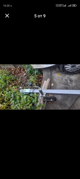 За автомобил Hofman Самосвално платформа колесар, снимка 5 - Ремаркета - 53191101