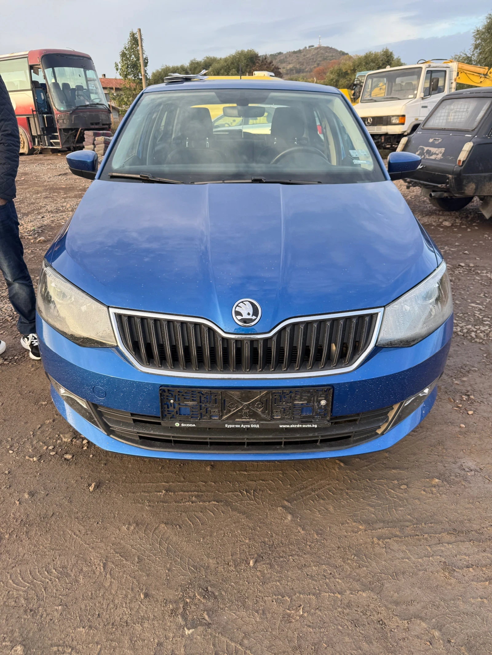Skoda Fabia НА ЧАСТИ Шкода фабия 1.0 ТСИ 95 КС 2017 Г 28.000km, снимка 1