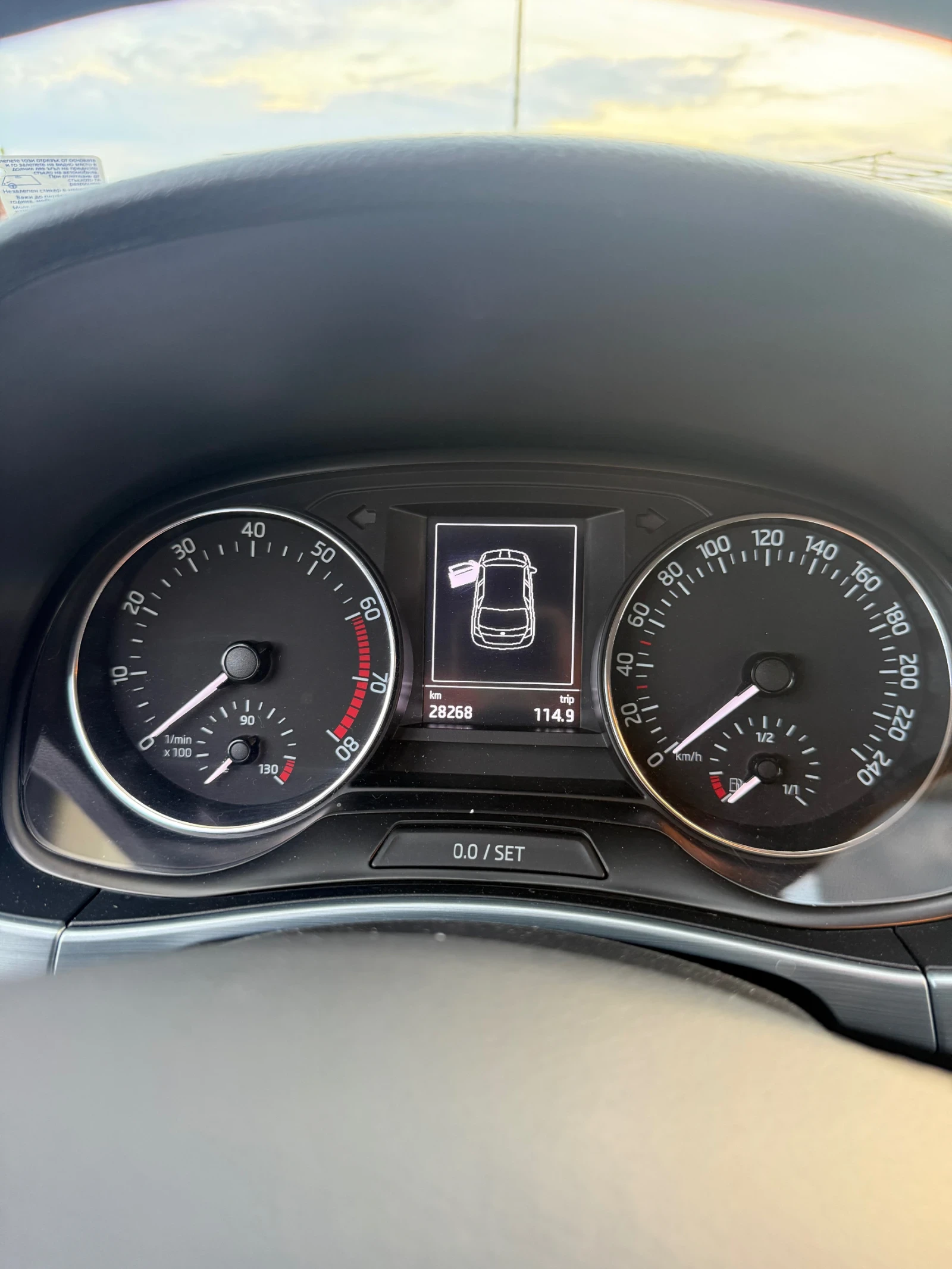 Skoda Fabia НА ЧАСТИ Шкода фабия 1.0 ТСИ 95 КС 2017 Г 28.000km - изображение 9