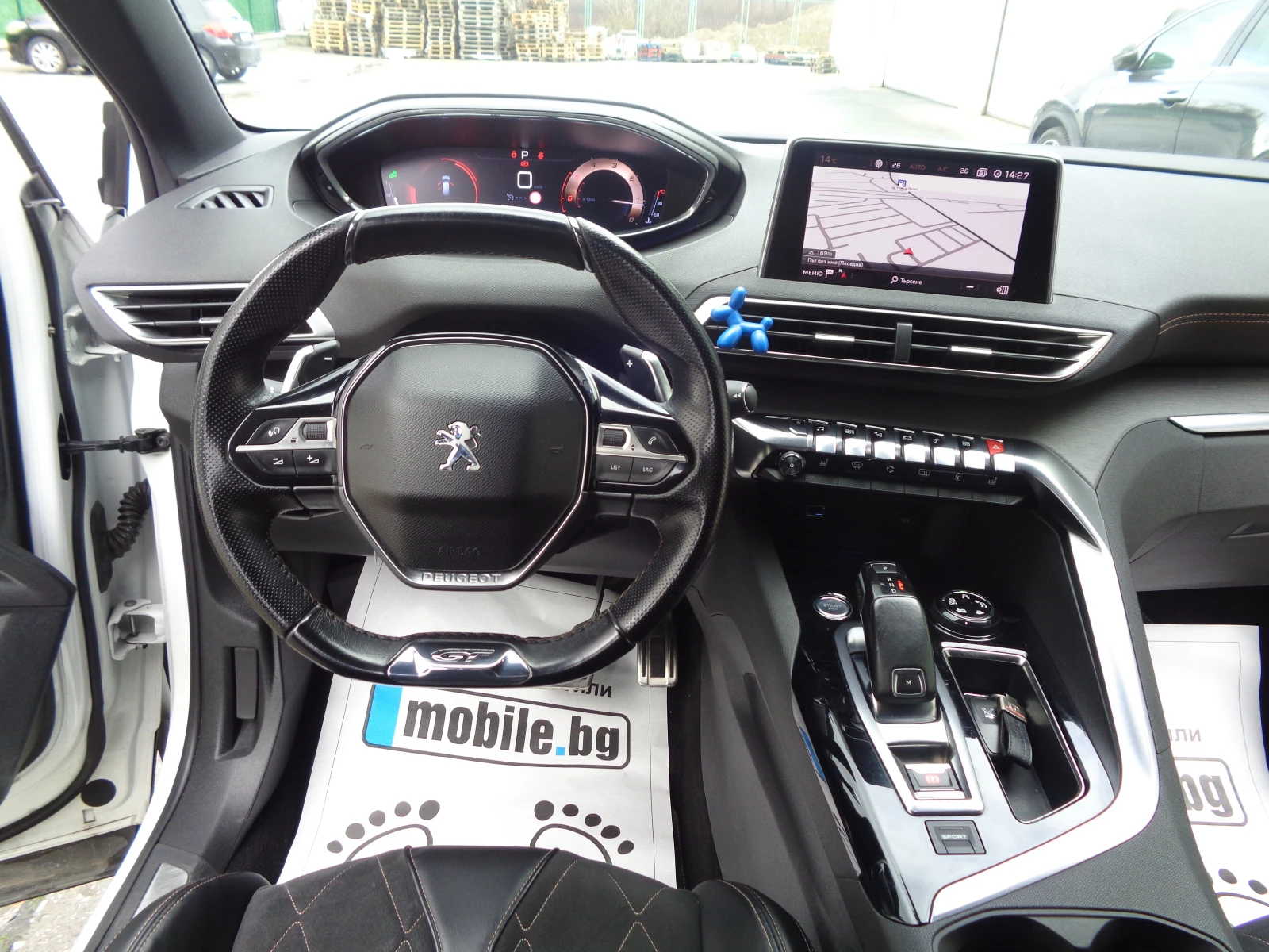 Peugeot 3008 2.0HDI-GT LINE-180-EAT8-FULL PACK-NAVI-AVTOMAT, снимка 14 - Автомобили и джипове - 54114017