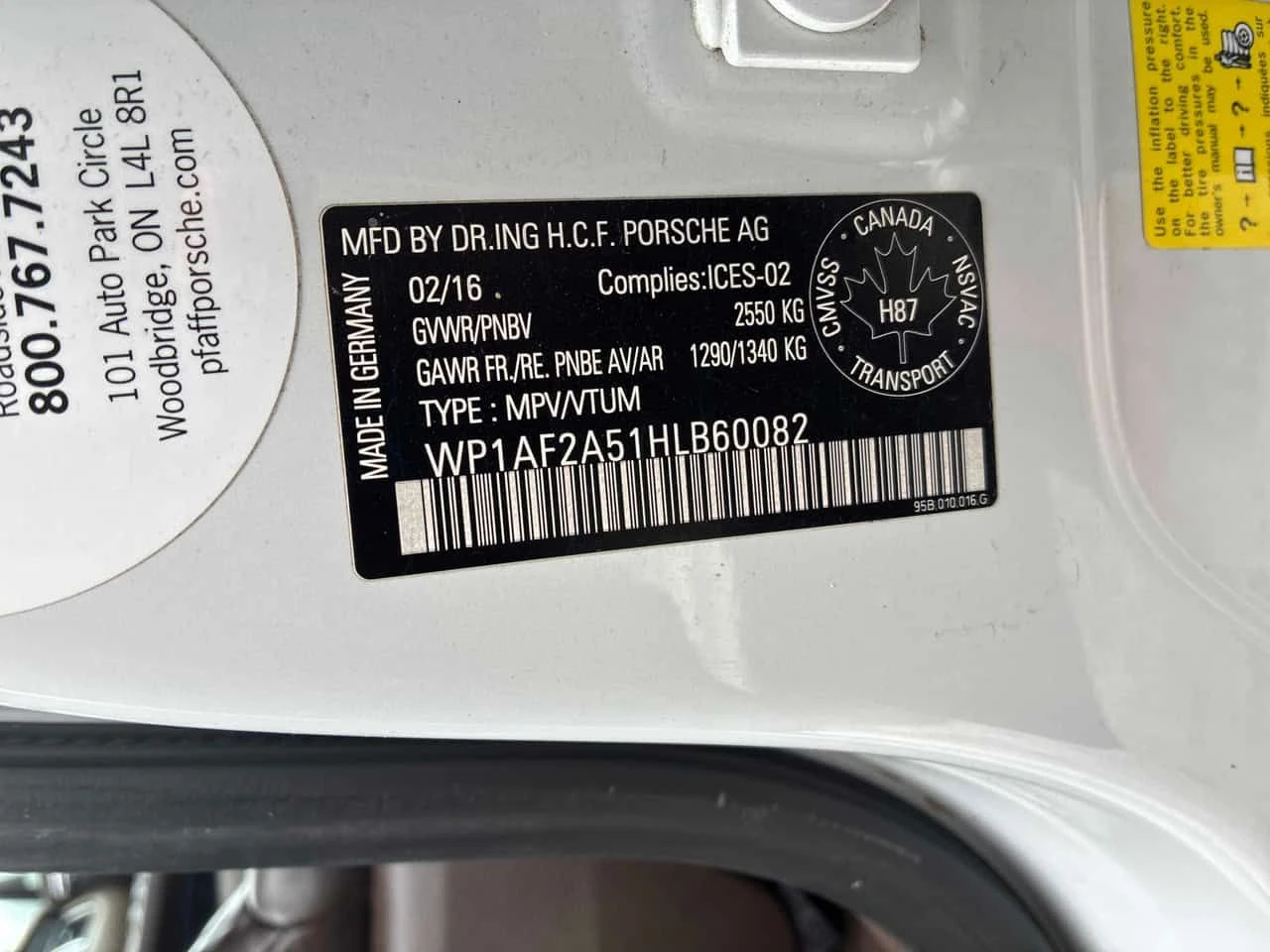 Porsche Macan Turbo  CARFAX, снимка 10 - Автомобили и джипове - 53915087