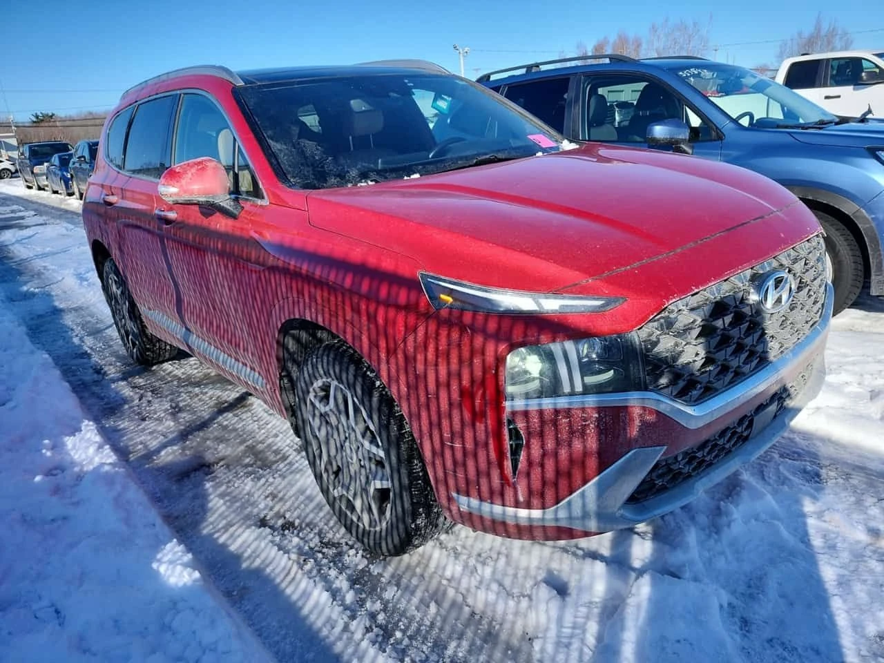 Hyundai Santa fe * ULTIMATE CALLIGRAPHY * ПОДГРЕВ/ОБДУХВАНЕ* ПАНО* , снимка 2 - Автомобили и джипове - 54112707