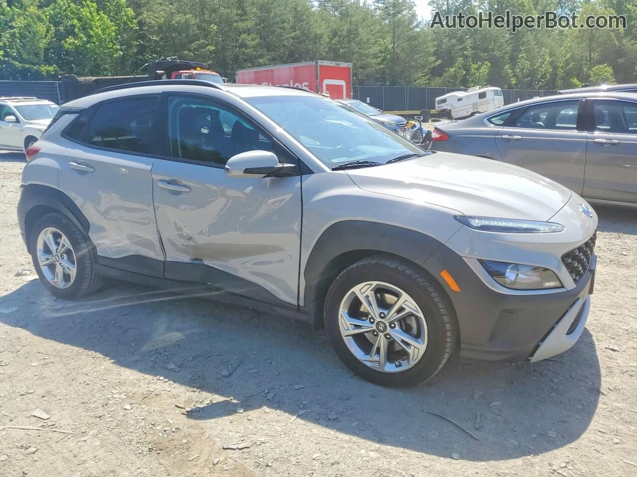 Hyundai Kona 2.0* AWD* Става на газ* Nardo Gray, снимка 3 - Автомобили и джипове - 54882120