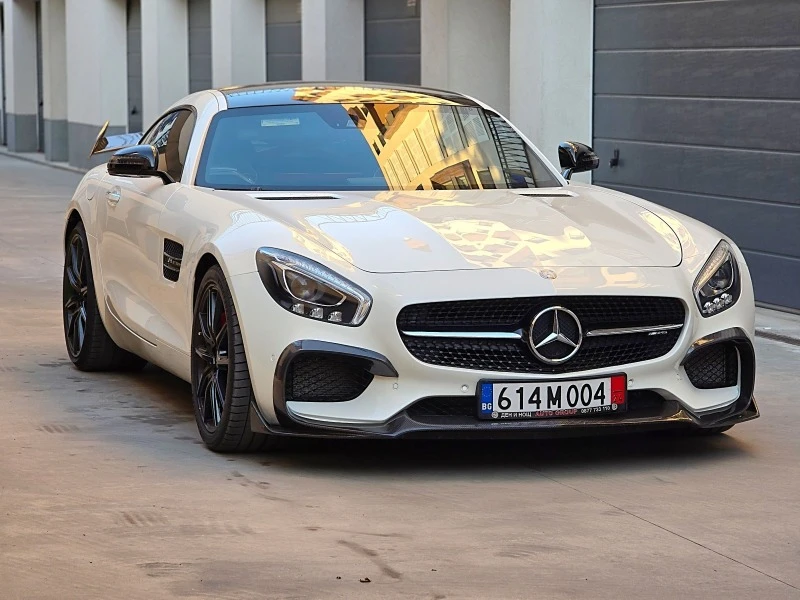 Mercedes-Benz GT Mercedes AMG GT R * DUAL-TONE* CARBON* WHITE* 4D B, снимка 14 - Автомобили и джипове - 46703179