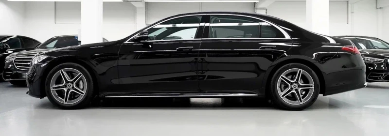 Mercedes-Benz S 500 Long 4Matic AMG Line, снимка 3 - Автомобили и джипове - 52731285
