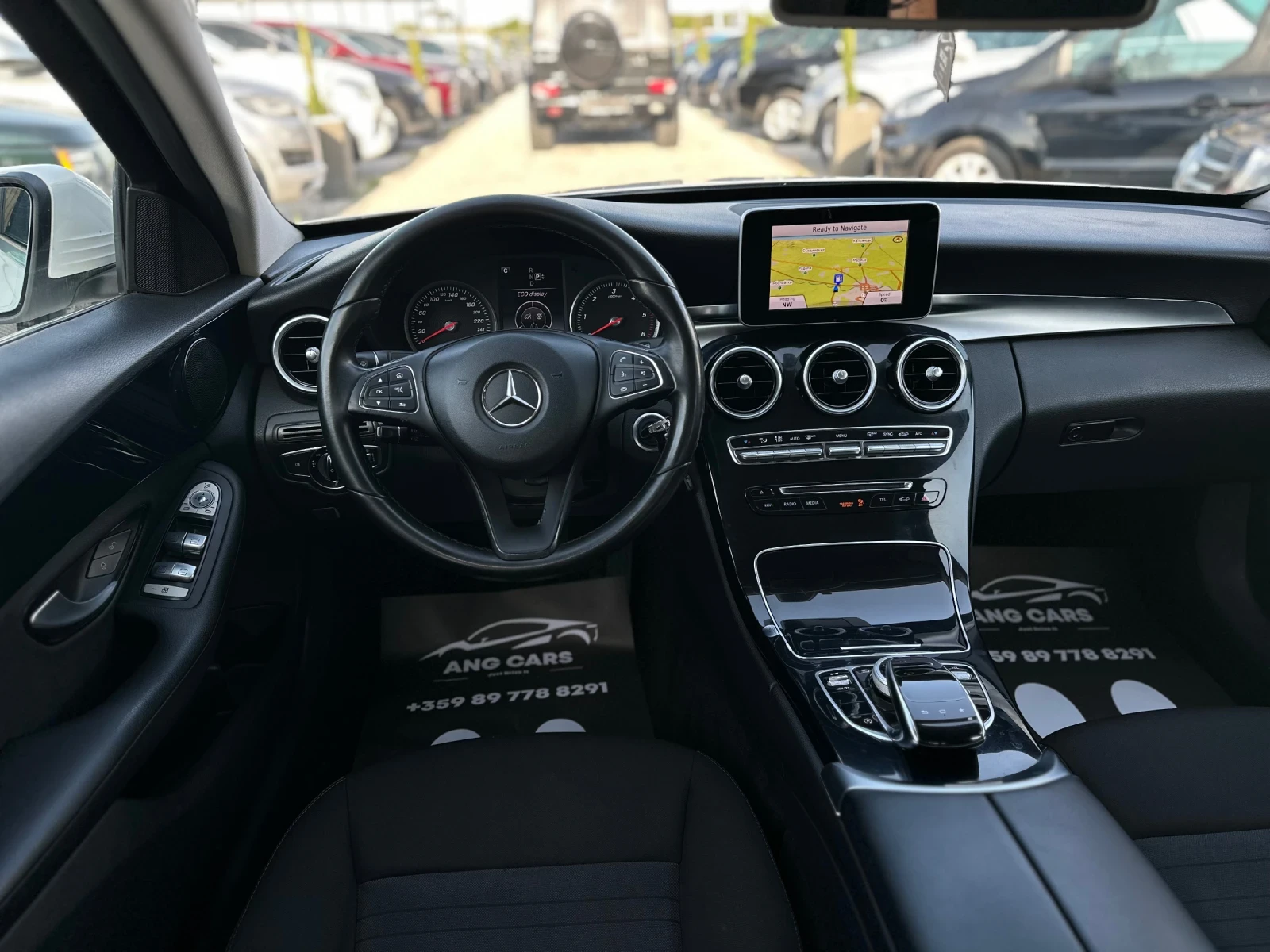 Mercedes-Benz C 220 * 2.2* 170к.с.* 7G Tronic* Bluetec* , снимка 10 - Автомобили и джипове - 54334141