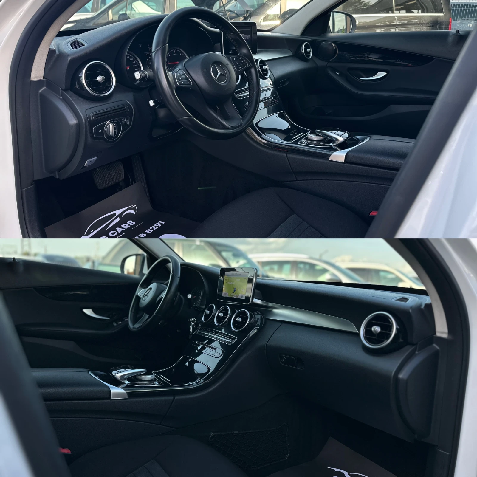 Mercedes-Benz C 220 * 2.2* 170к.с.* 7G Tronic* Bluetec* , снимка 11 - Автомобили и джипове - 54334141