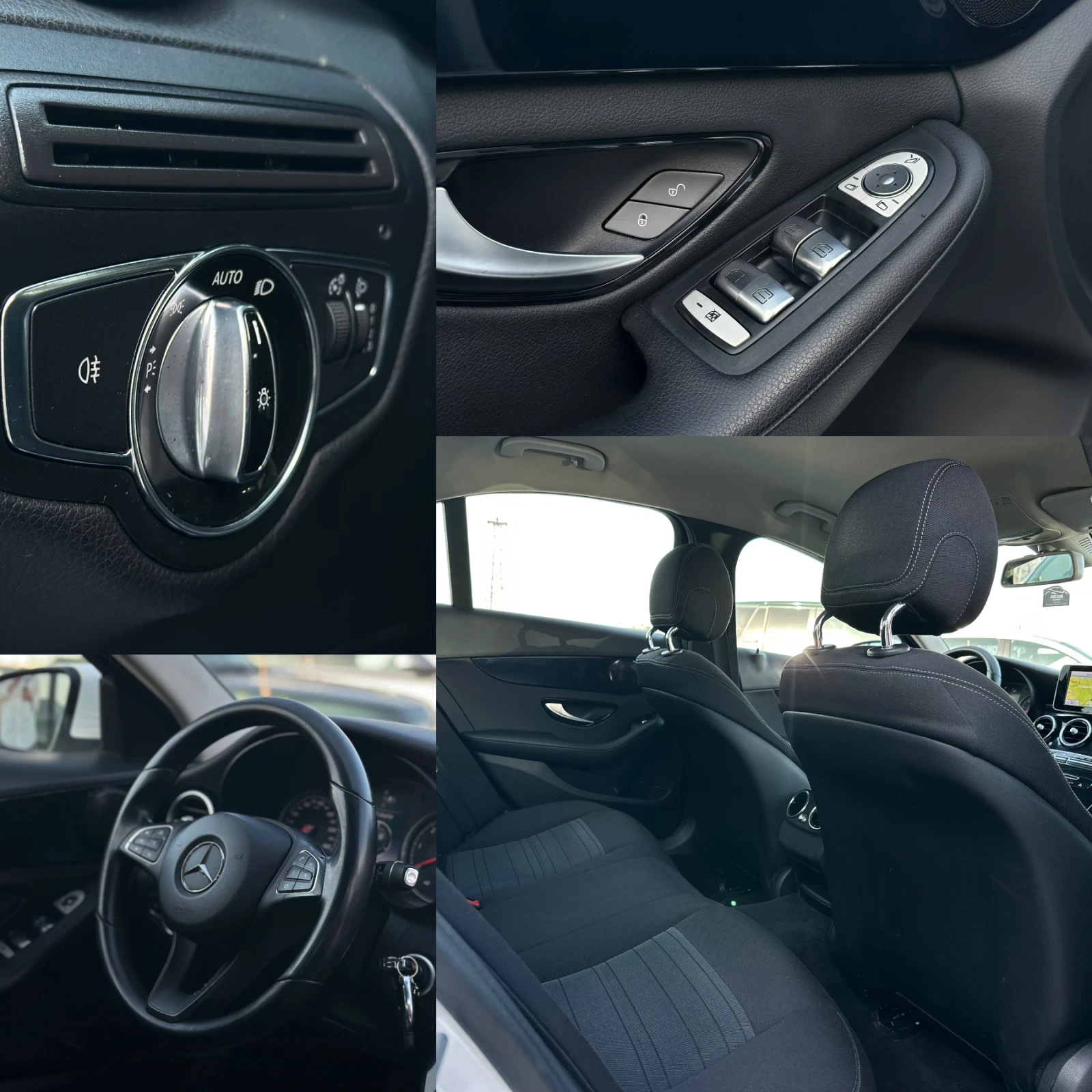 Mercedes-Benz C 220 * 2.2* 170к.с.* 7G Tronic* Bluetec* , снимка 14 - Автомобили и джипове - 54334141
