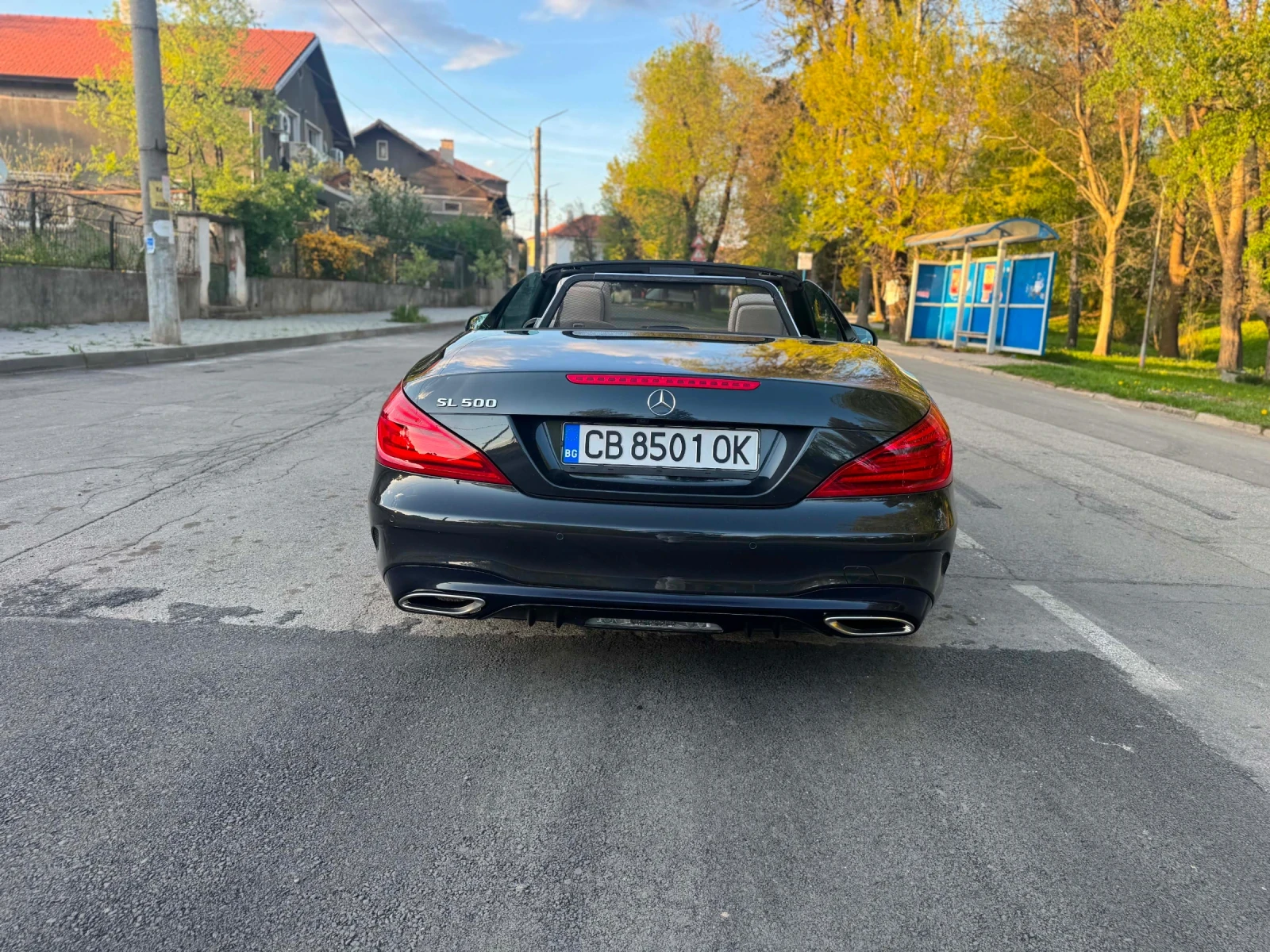 Mercedes-Benz SL 500, снимка 4 - Автомобили и джипове - 54599572