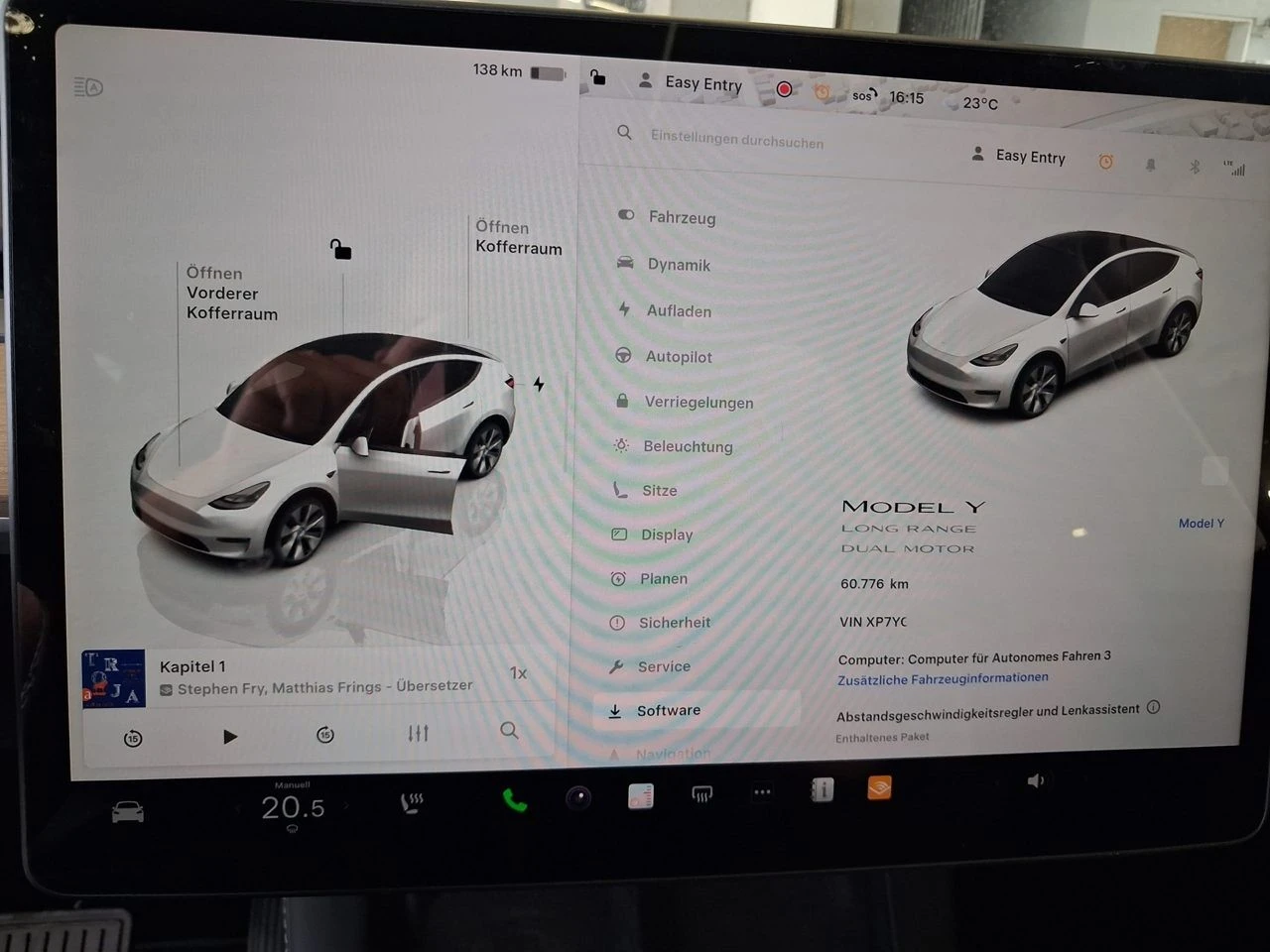 Tesla Model Y Long Range AWD/60000 km., снимка 8 - Автомобили и джипове - 56565102
