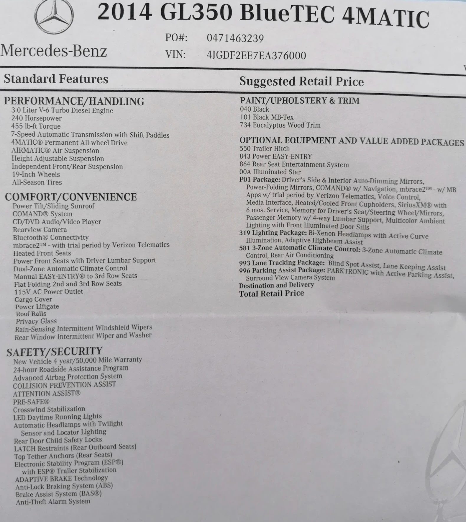 Mercedes-Benz GL 350 BLUETEC 4 MATIC - изображение 6