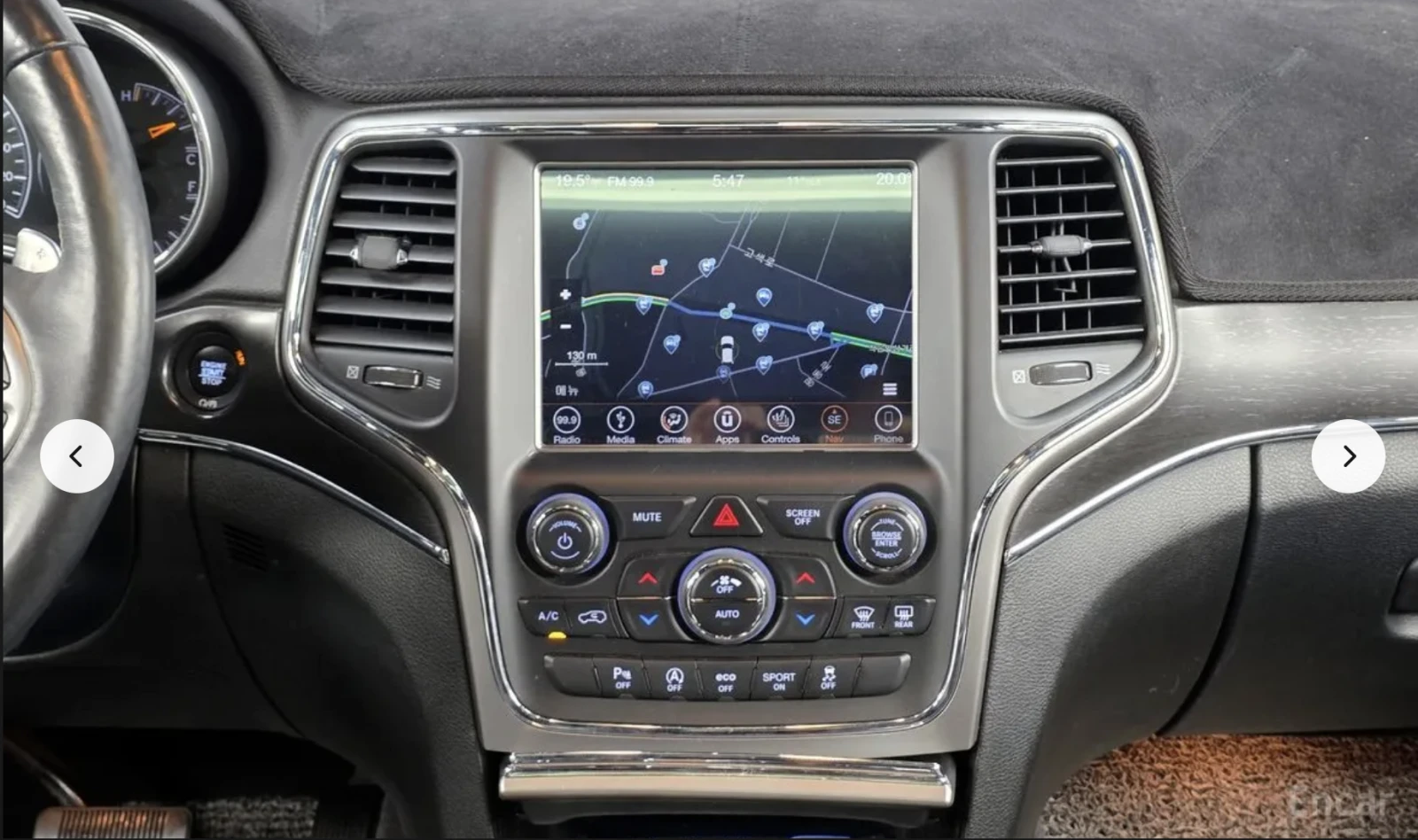 Jeep Grand cherokee LIMITED* 3.6* V6* 8ZF* ПОДГРЕВ* ОБДУХВАНЕ* КАМЕРА*, снимка 9 - Автомобили и джипове - 53934348