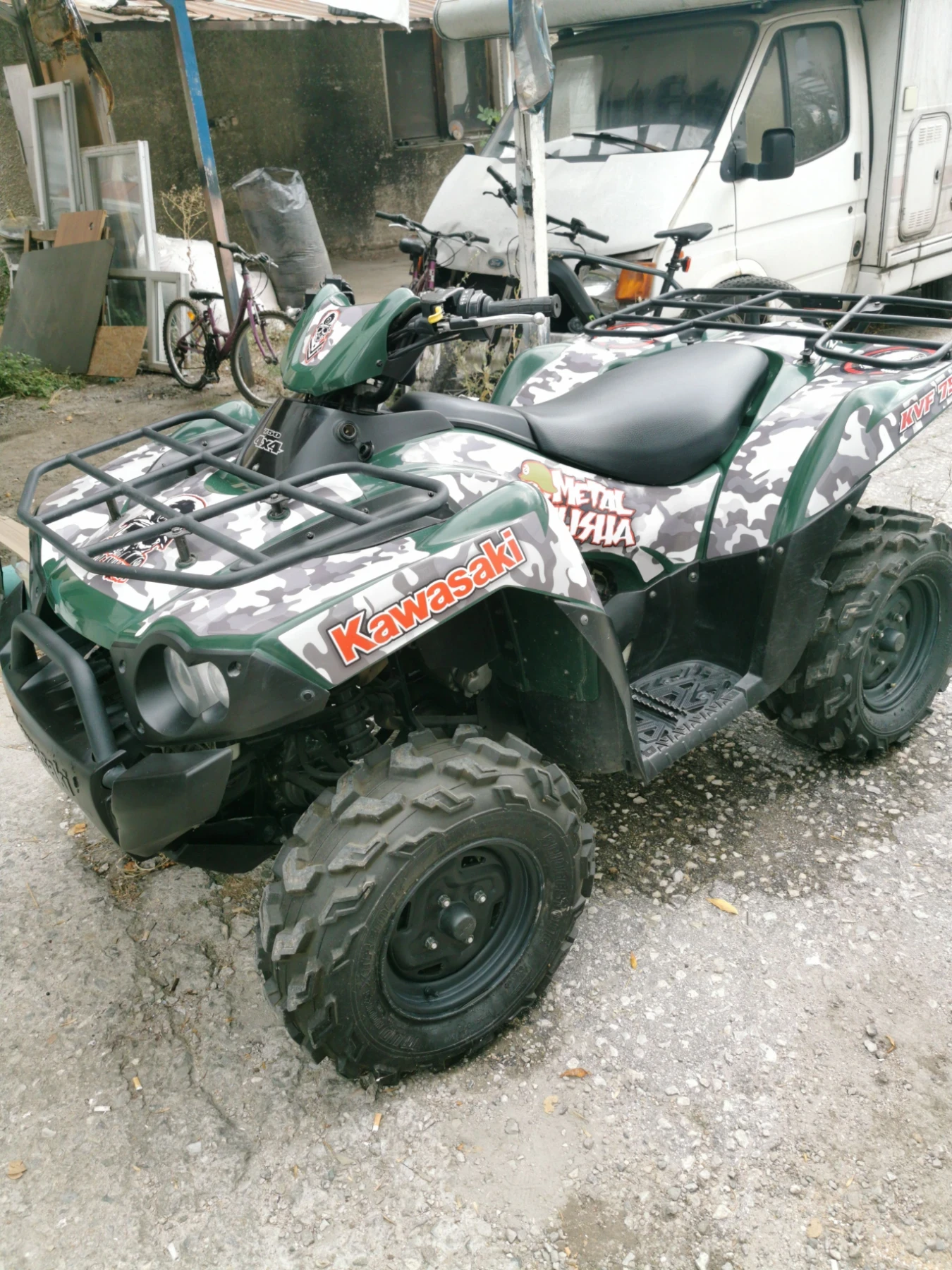 Kawasaki Brute Force 750kvf, снимка 3 - Мотоциклети и мототехника - 56196975
