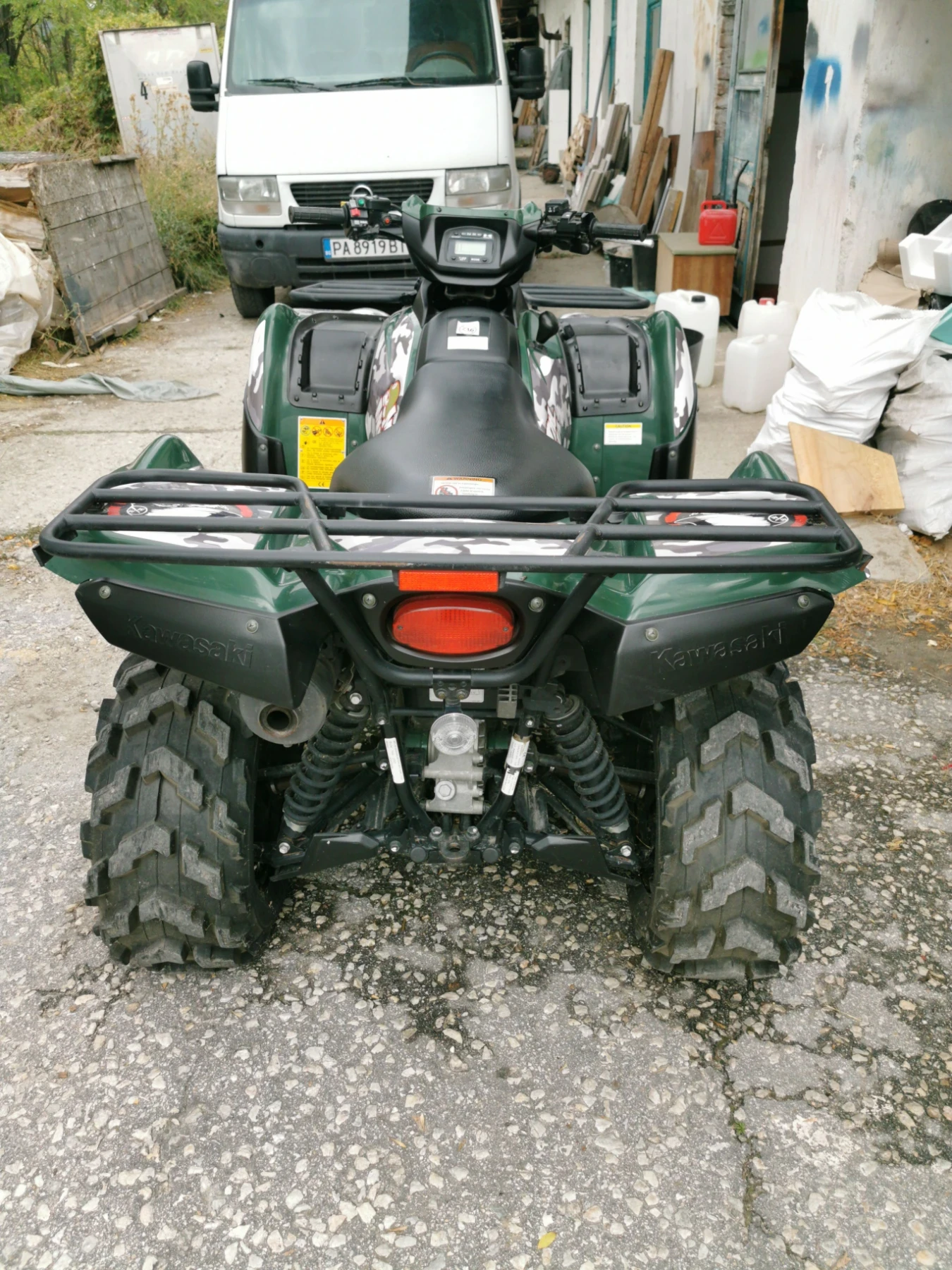 Kawasaki Brute Force 750kvf, снимка 5 - Мотоциклети и мототехника - 56196975