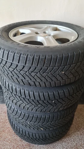 Гуми с джанти Dunlop 215/65R16, снимка 1 - Гуми и джанти - 49257115