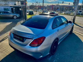 Mercedes-Benz C 63 AMG S* CERAMIC* SILVER-MAT* UNIQUE* SWISS* 5 TYPE DRIV, снимка 5