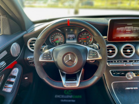 Mercedes-Benz C 63 AMG S*CERAMIC*SILVER-MAT*UNIQUE*SWISS*5 TYPE DRIVING+R | Mobile.bg   15