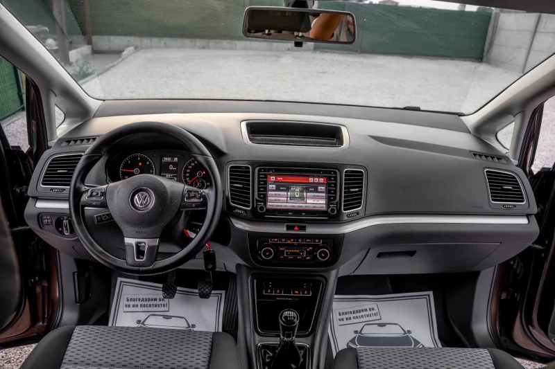 VW Sharan 2 0tdi 6sk 7m, снимка 10 - Автомобили и джипове - 51097989