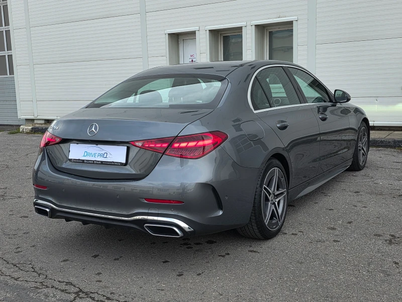 Mercedes-Benz C 220 220d AMG Line 9G Tronic 1-ви собственик от БГ, снимка 5 - Автомобили и джипове - 53463600