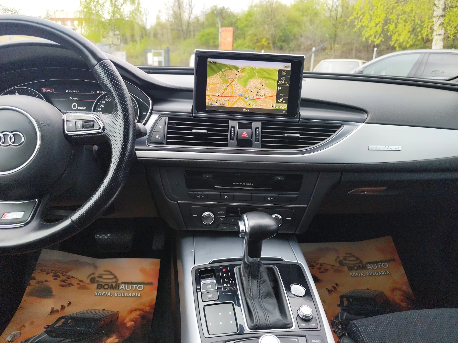 Audi A6 3.0TDi* FULL LED* QUATTRO* S-LINE* АВТОМАТИК* , снимка 9 - Автомобили и джипове - 54233563