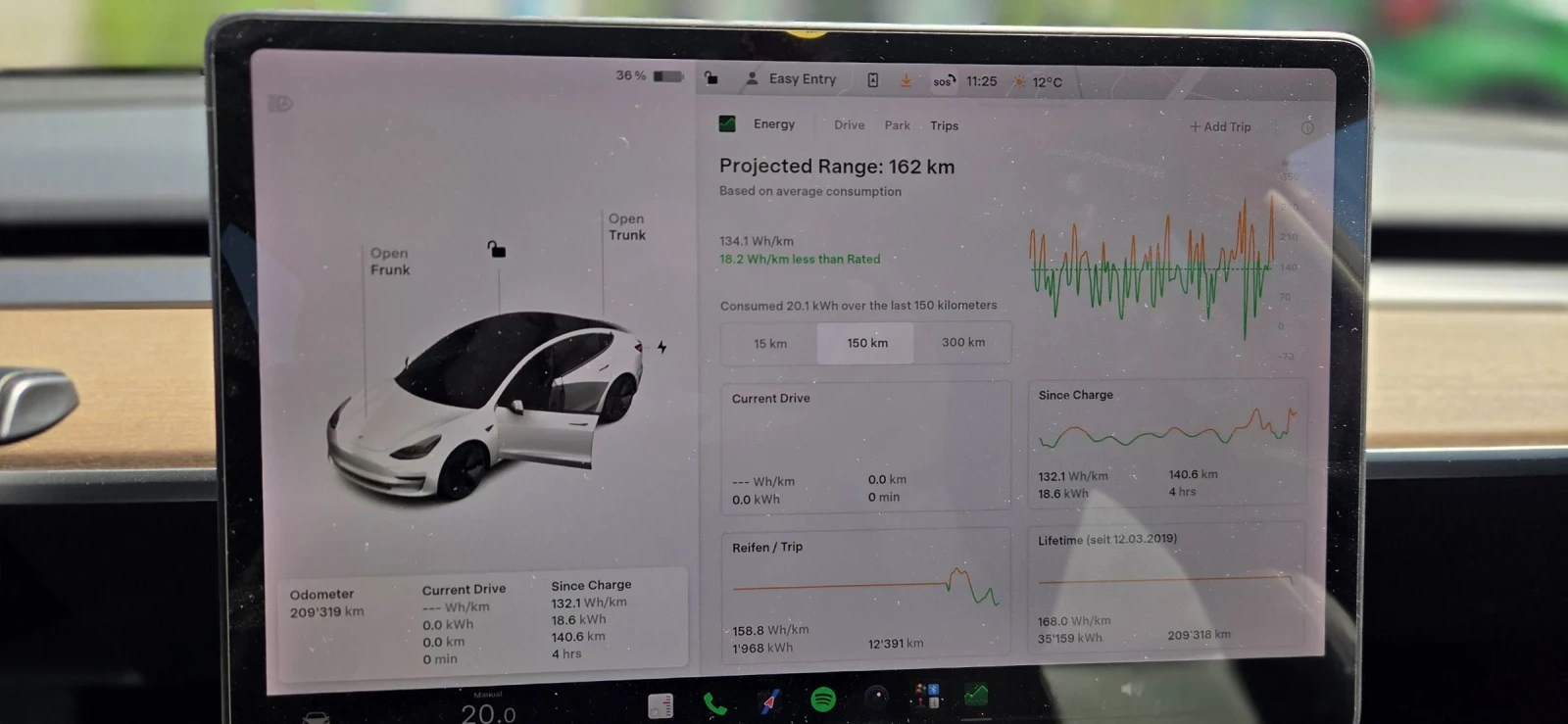 Tesla Model 3 Long Range Dual Motor, снимка 14 - Автомобили и джипове - 54724647