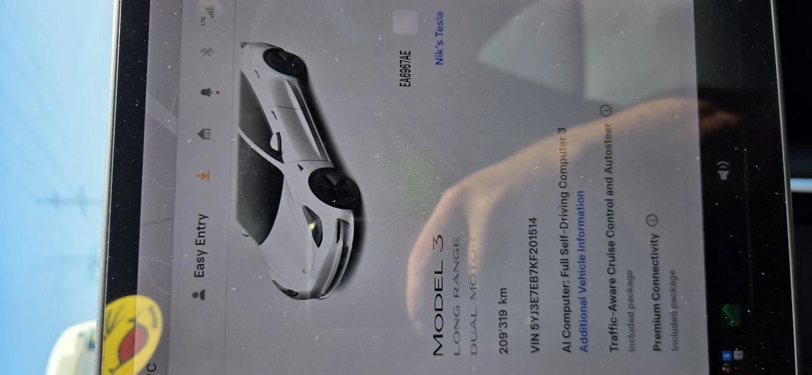 Tesla Model 3 Long Range Dual Motor, снимка 15 - Автомобили и джипове - 54724647