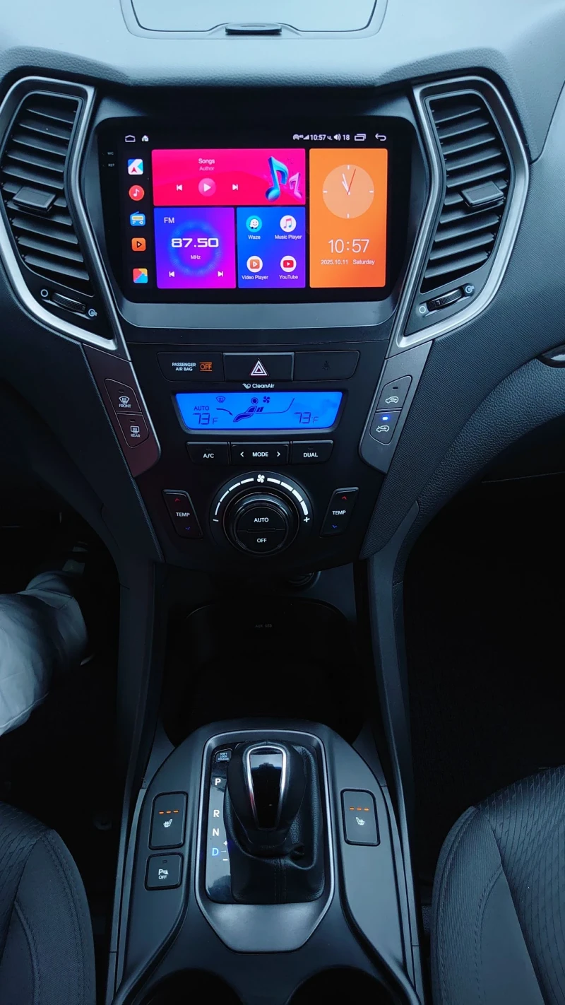 Hyundai Santa fe 4х4. 2.4 i  AUTOMAT?C 190p.s., снимка 10 - Автомобили и джипове - 52742567