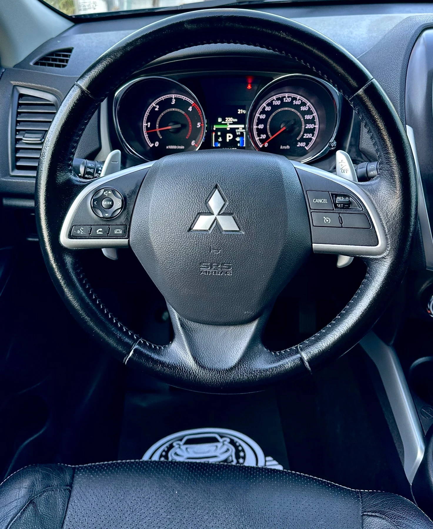 Mitsubishi ASX 2.2DID 150ks KAMERA 4x4 PODGREV PANORAMA KEULESS A, снимка 11 - Автомобили и джипове - 55237183