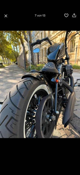 Harley-Davidson Sportster Harley davidson Forty eight Custom bike, снимка 3